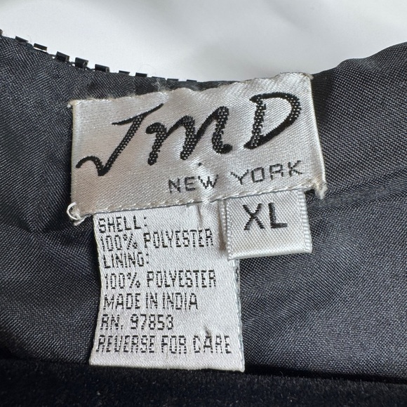 Vintage JMD New York Beaded Jacket Made In India - Picture 2 of 7